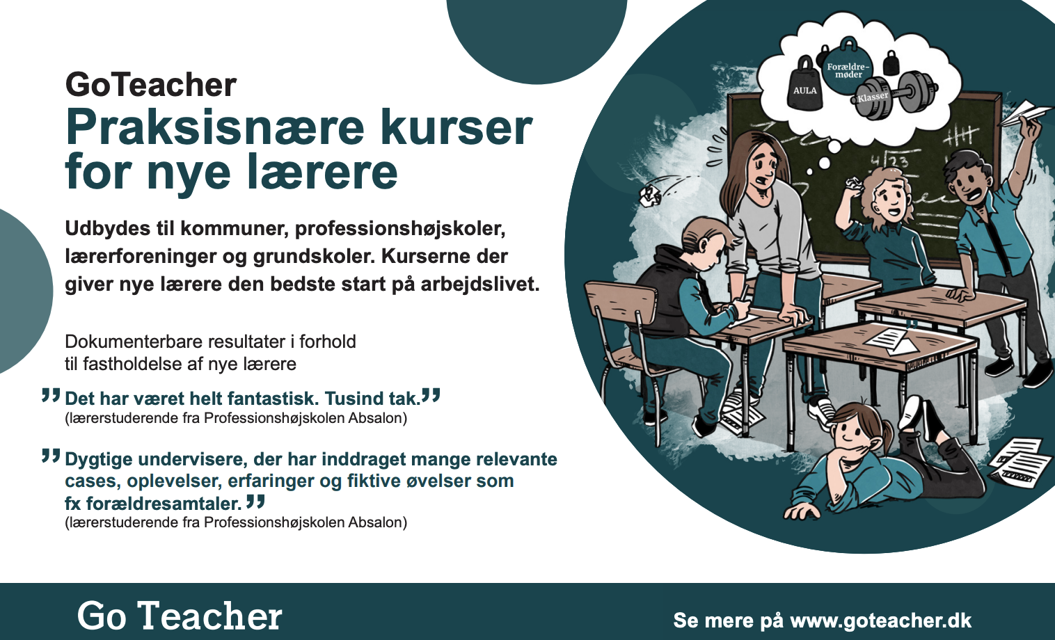 Kursus for nye folkeskolelærere